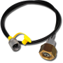 ADAPTER PRZETOCZKA PRZEWÓD BUTLI Z AZOTEM L=1500MM